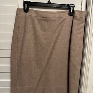Chic Tan Pencil Skirt for Women